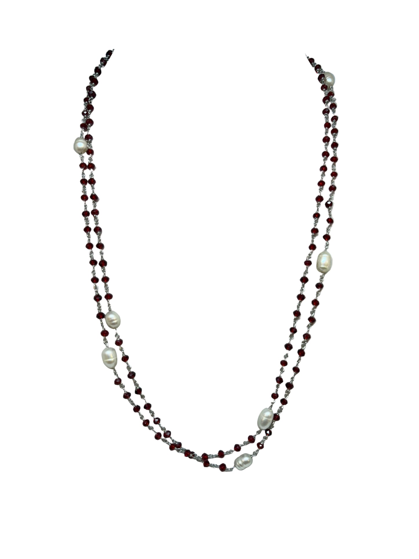 Collana di Perle e Agata