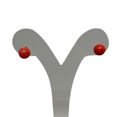 Orecchini in Corallo Bambù
