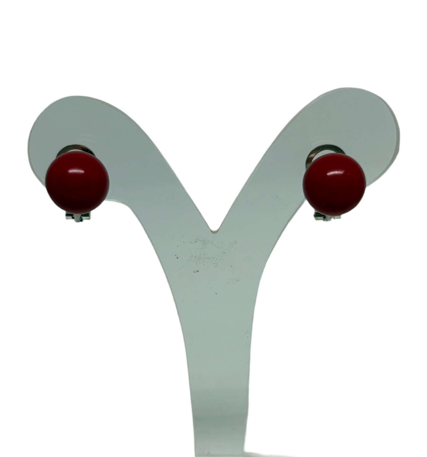 Orecchini in Corallo Bambù
