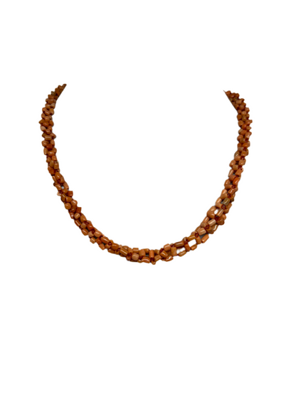 Girocollo in Corallo Antico