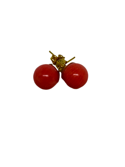 Orecchini in Corallo Bambù