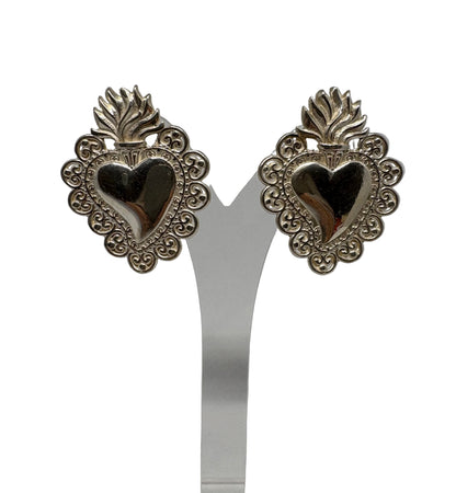 Orecchini in Argento "Cuore Sacro"