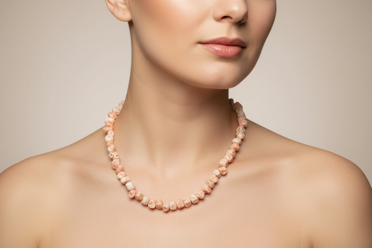 Collana in Corallo Grezzo