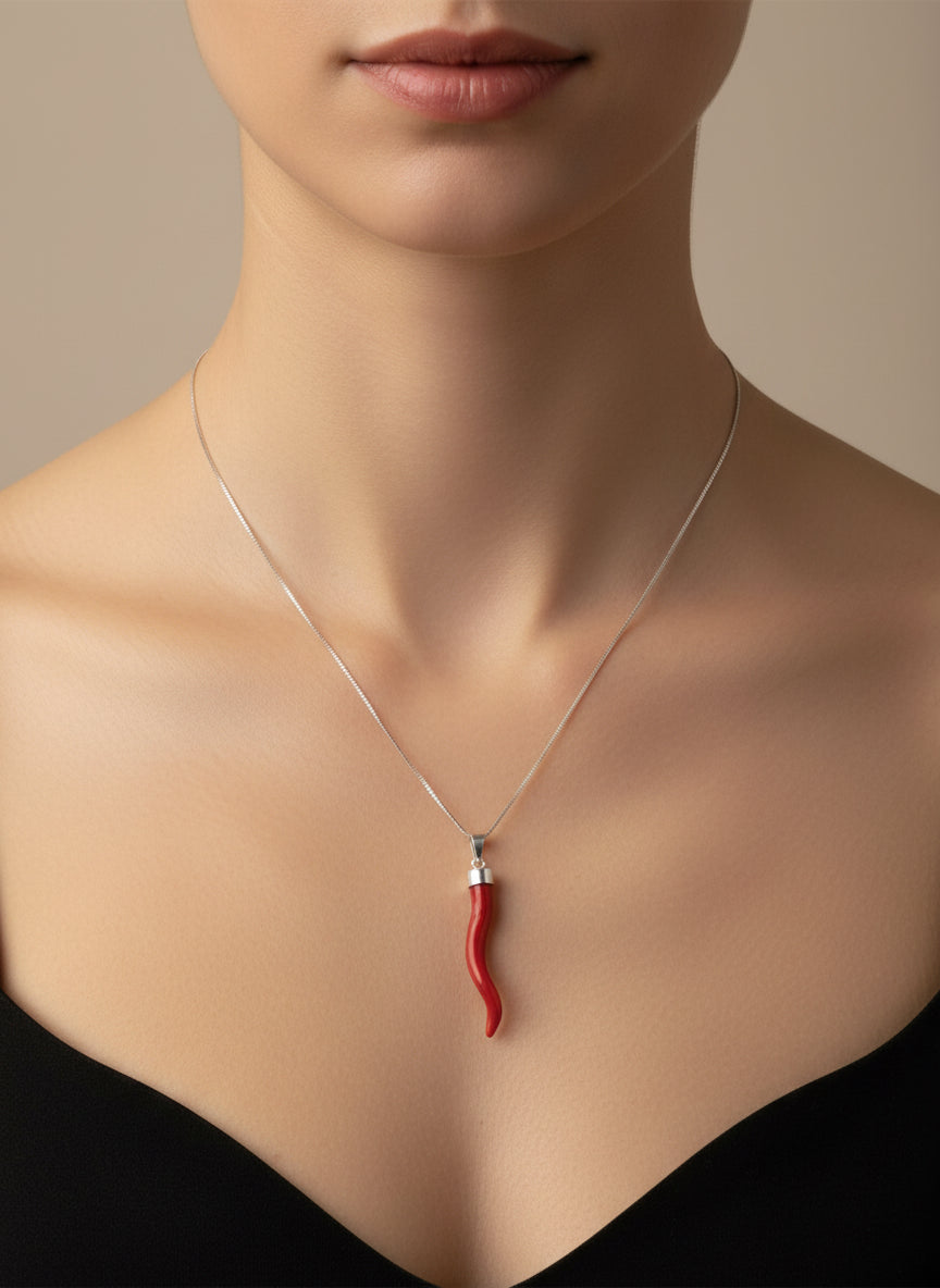 Pendente in Cammeo "Corno"