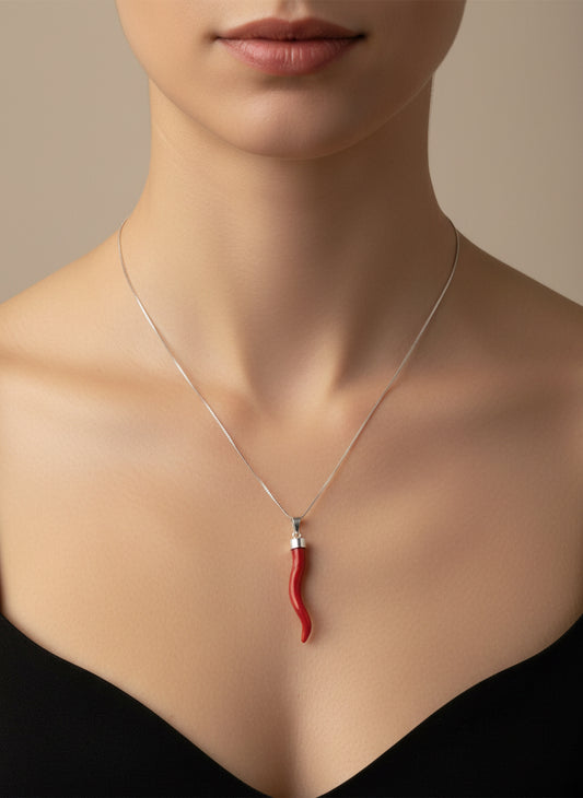 Pendente in Cammeo "Corno"