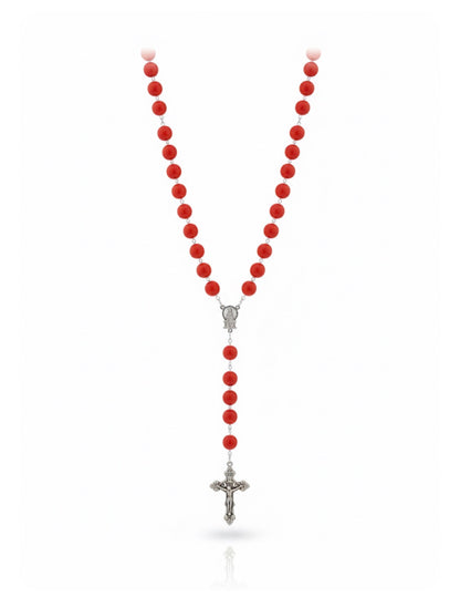 Rosario in agata di Fuoco