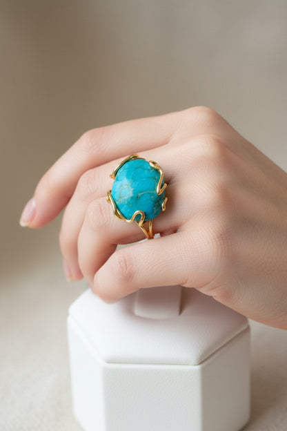Anello in Turchese