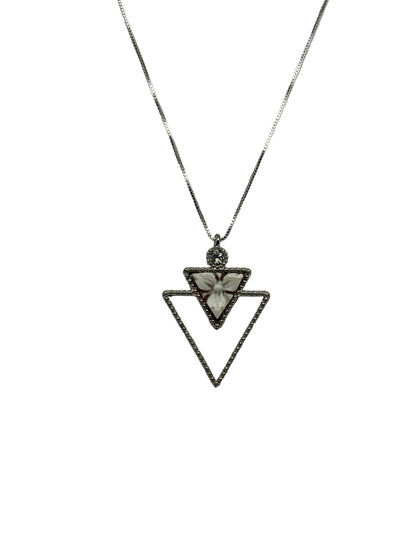 Collana in Cammeo incisione "Fiore"