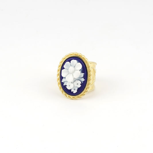 Anello-Cameo-Italiano-Raffaello-Cammeo-Fiori