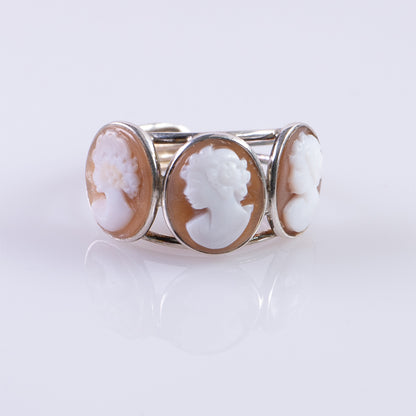 Anello-Cammeo-Pofili-di-Donna