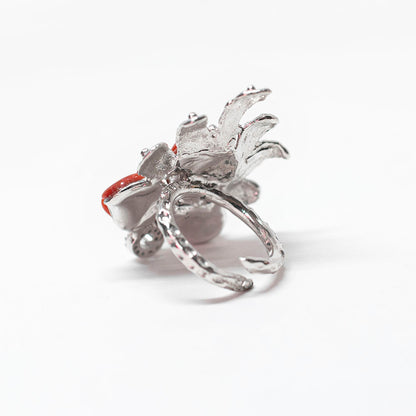 Anello-Corallo-e-Zirconi