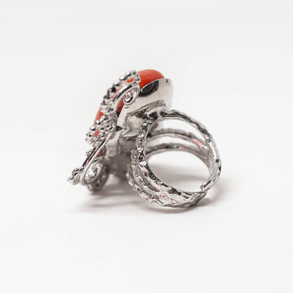 Anello-Corallo-e-Zirconi