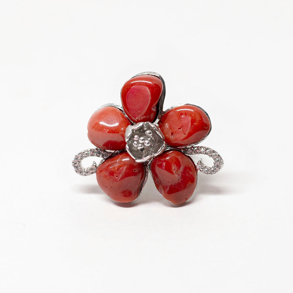 Anello-Corallo-e-Zirconi
