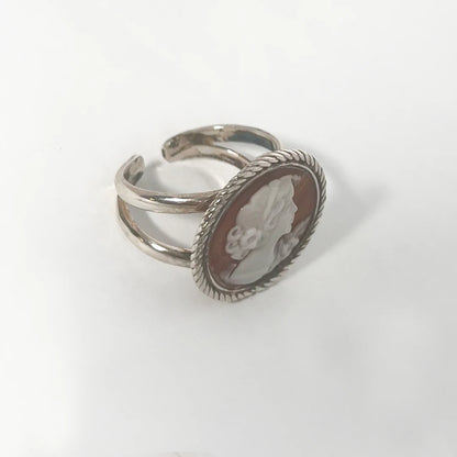 Cameo Ring Profile Woman