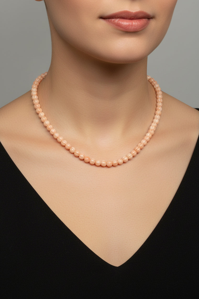 Collana in Corallo Antico