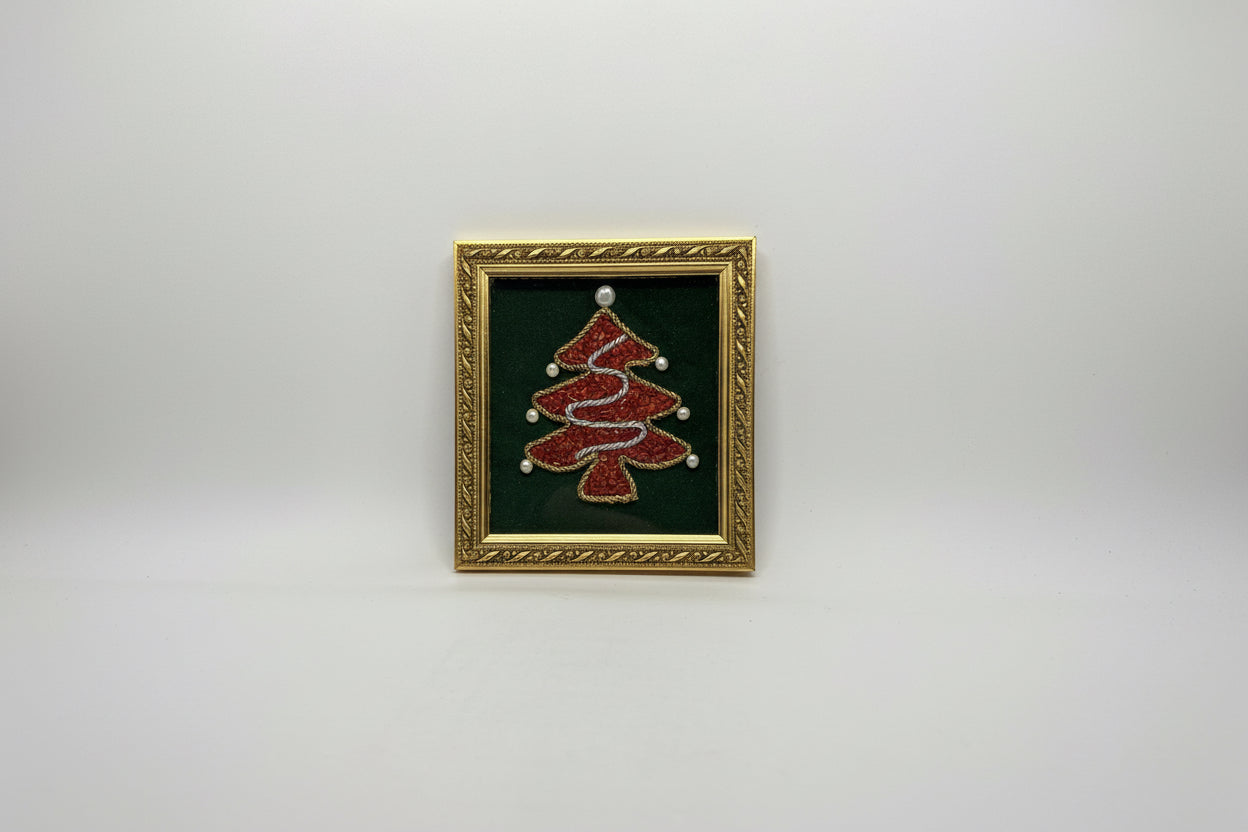 Quadro Albero Natalizio