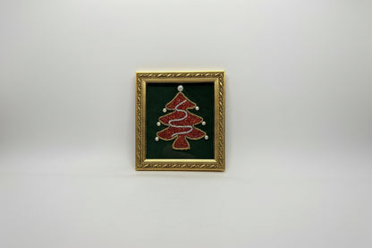 Quadro Albero Natalizio