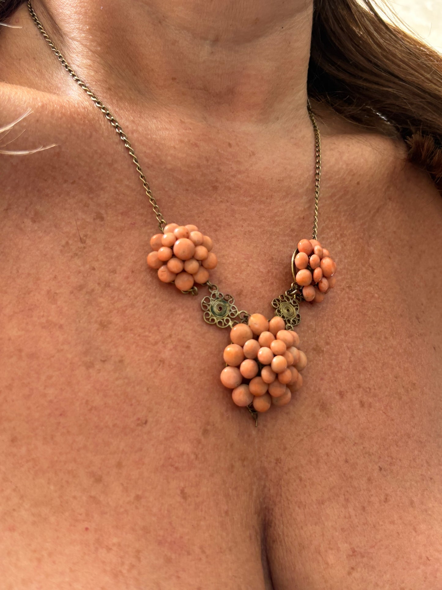 Collana in Corallo Antico