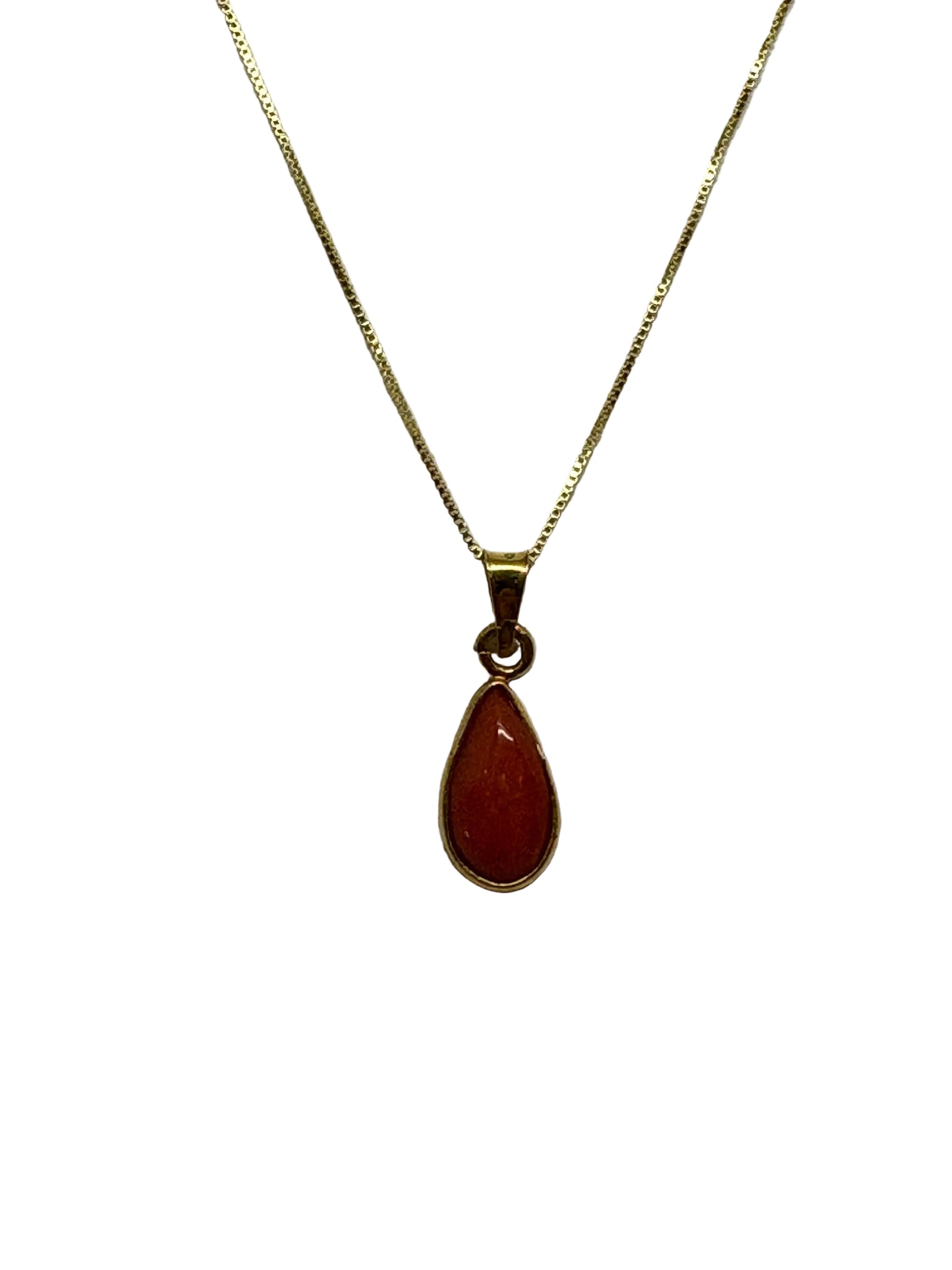 Pendente in Corallo "Goccia"