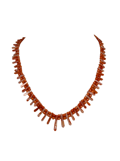 Collana in Corallo Antico