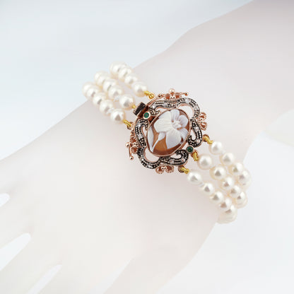 Italian Cameo Bracelet Victoria Cameo