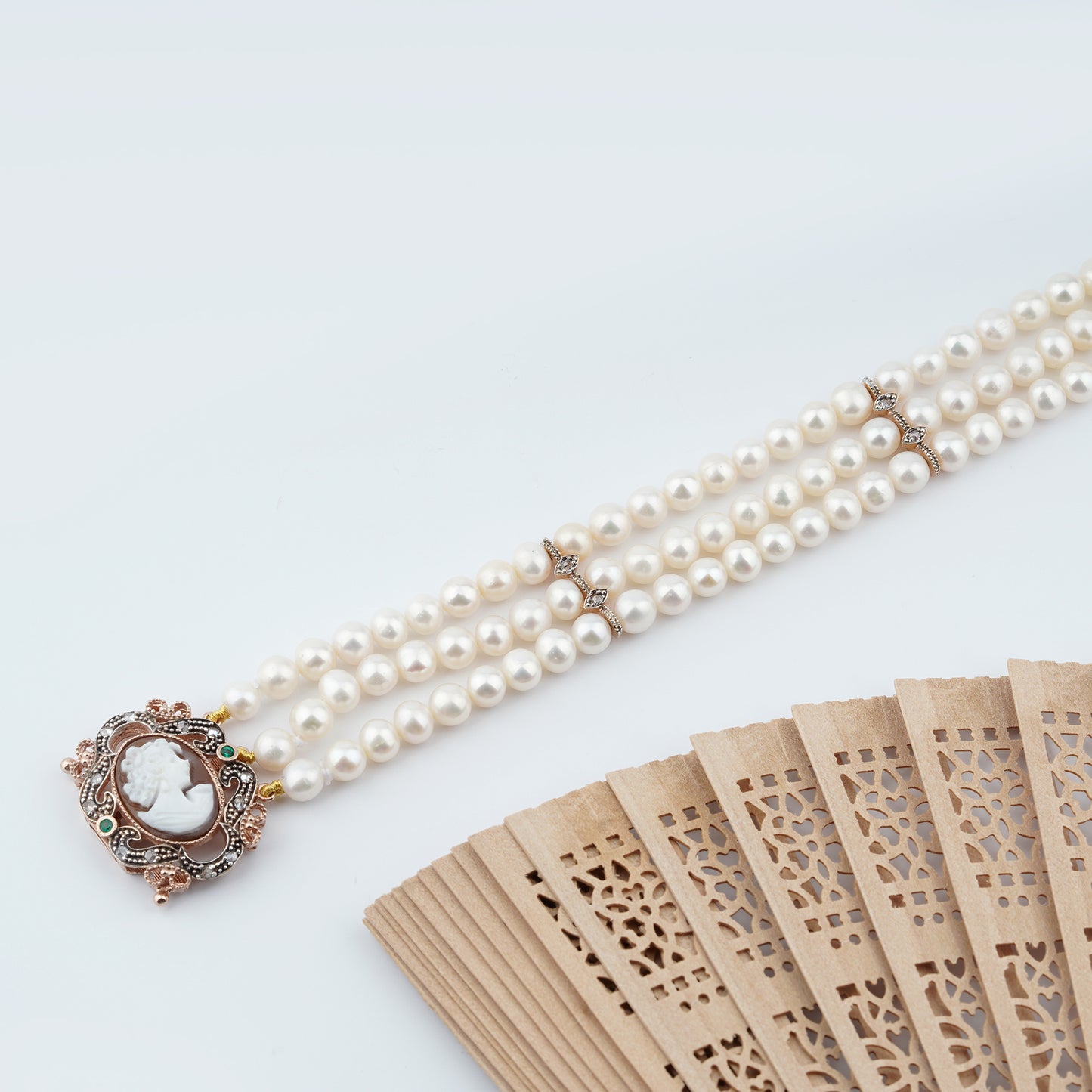 Italian Cameo Bracelet Victoria Cameo