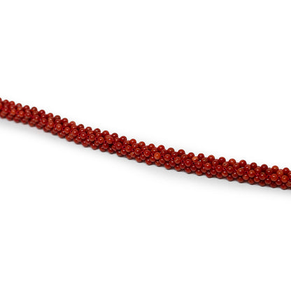 Bracciale-Tessito-Corallo-Rosso