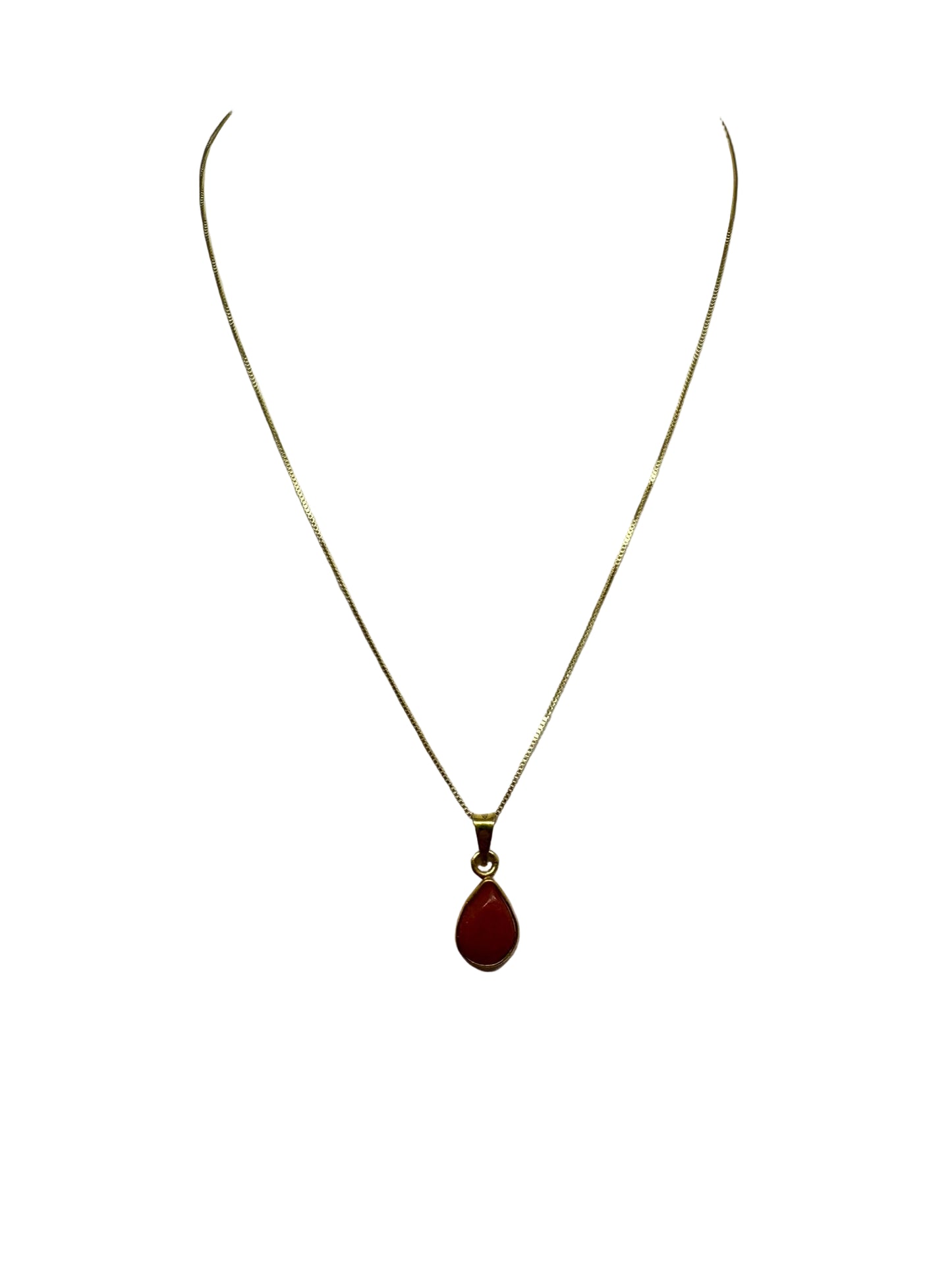 Pendente in Corallo "Goccia"