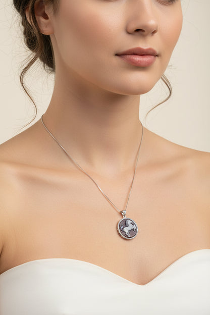 Collana in Cammeo incisione "Cavallo"