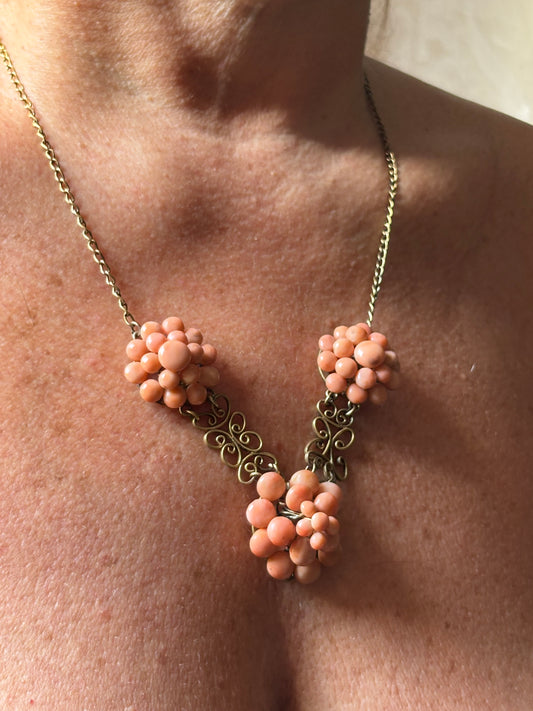 Collana in Corallo Antico