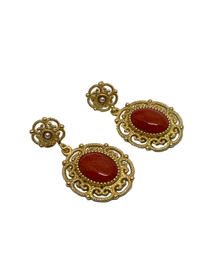 Orecchini in Corallo