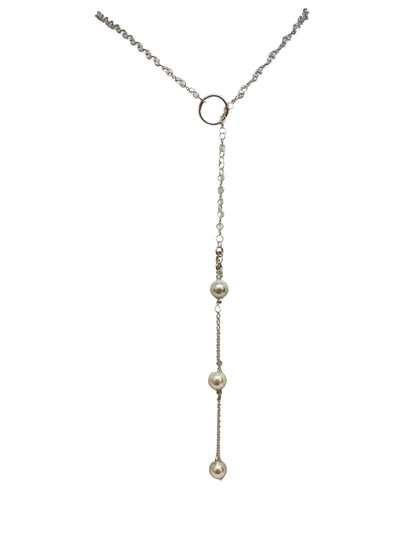 Collana Cravatta con Perle