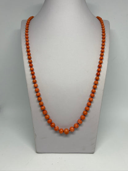 Collana in Corallo Antico
