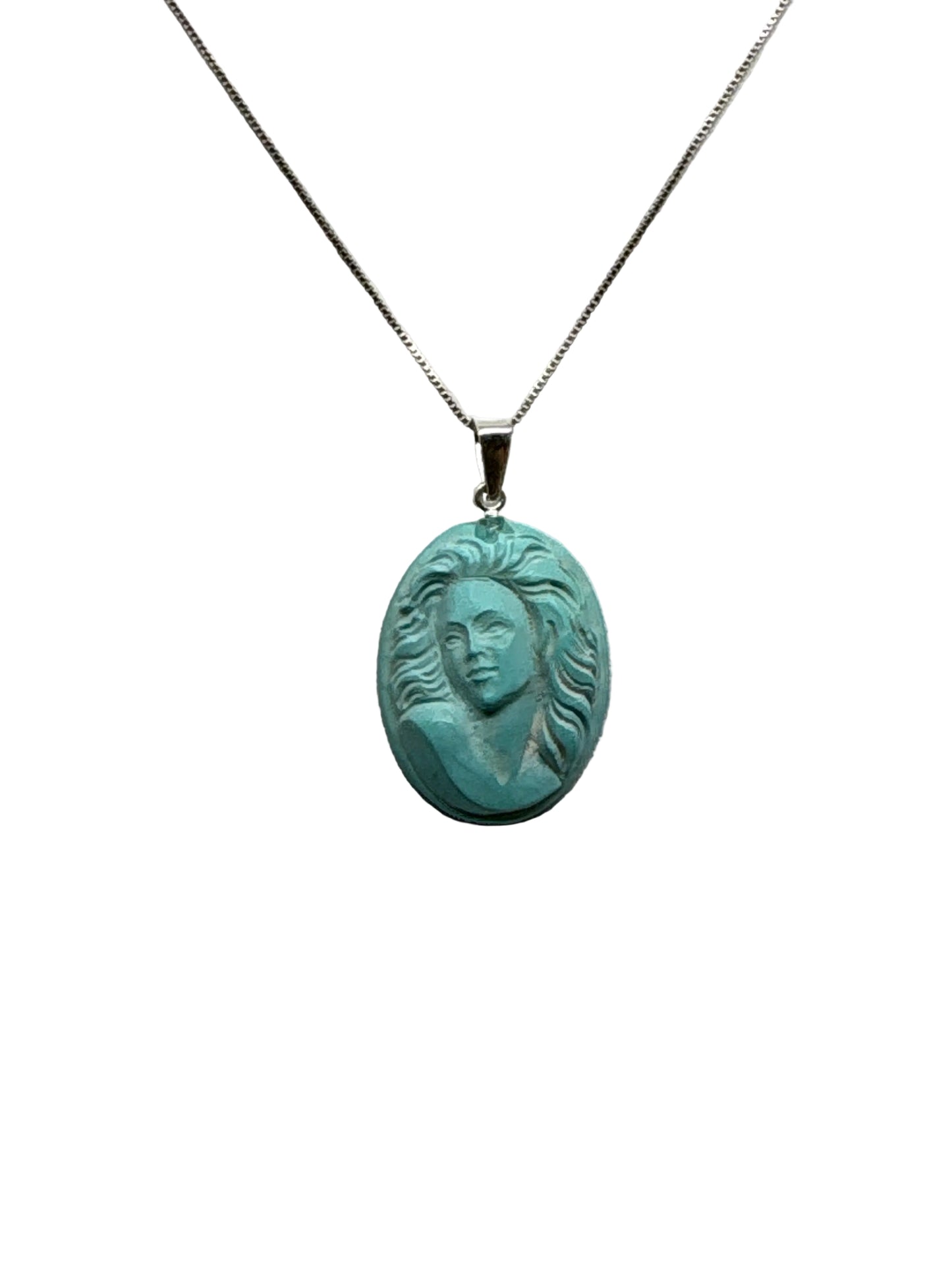 Pendente in Pasta di Turchese "Partenope"