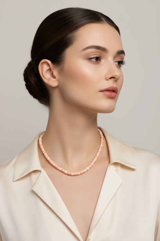 Collana in Corallo Rosa