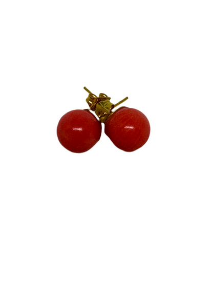Orecchini in Corallo Bambù