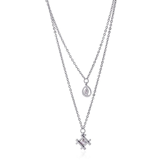 Anartxy Zirconia Zircon Necklace