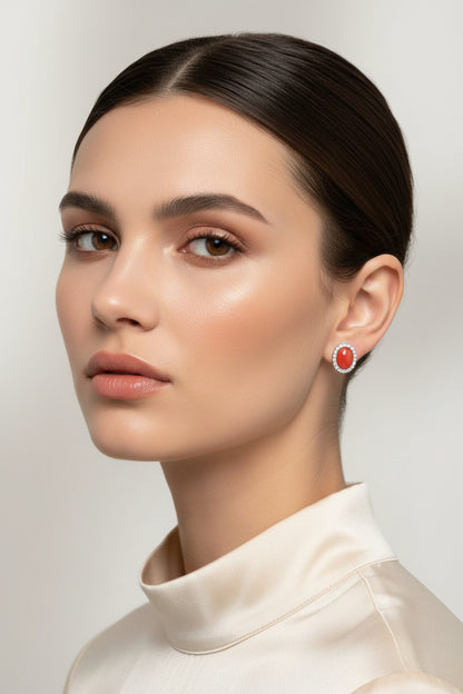 Orecchini in Corallo