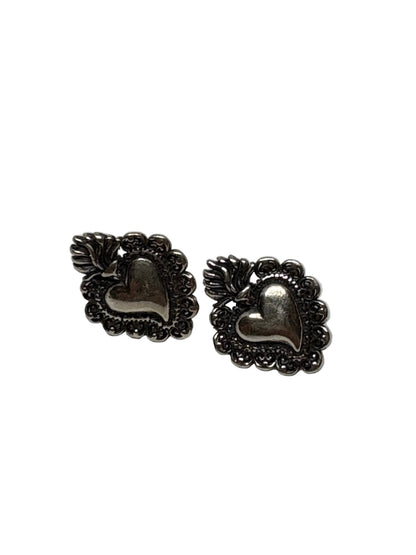 Orecchini in Argento " Cuore Sacro"