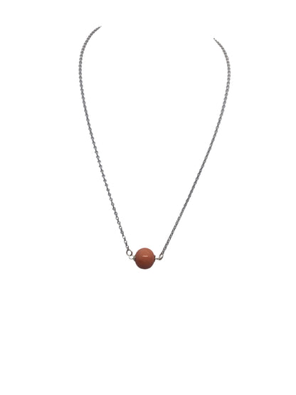 Collana in Argento e Corallo