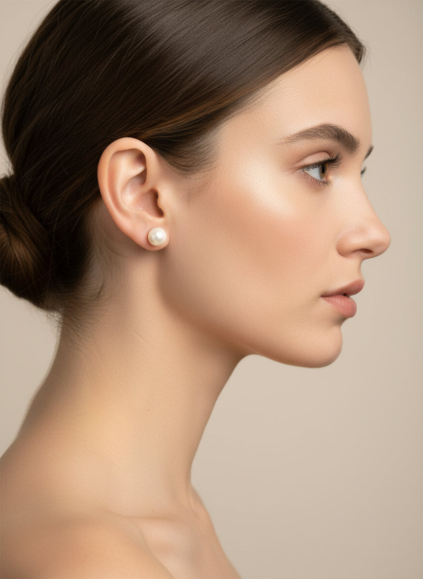 Orecchini in Corallo Bianco