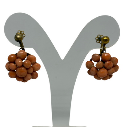 Orecchini in Corallo Antico