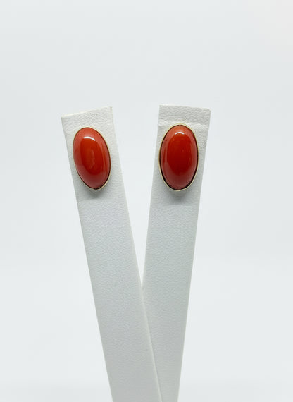 Orecchini in Corallo e Oro