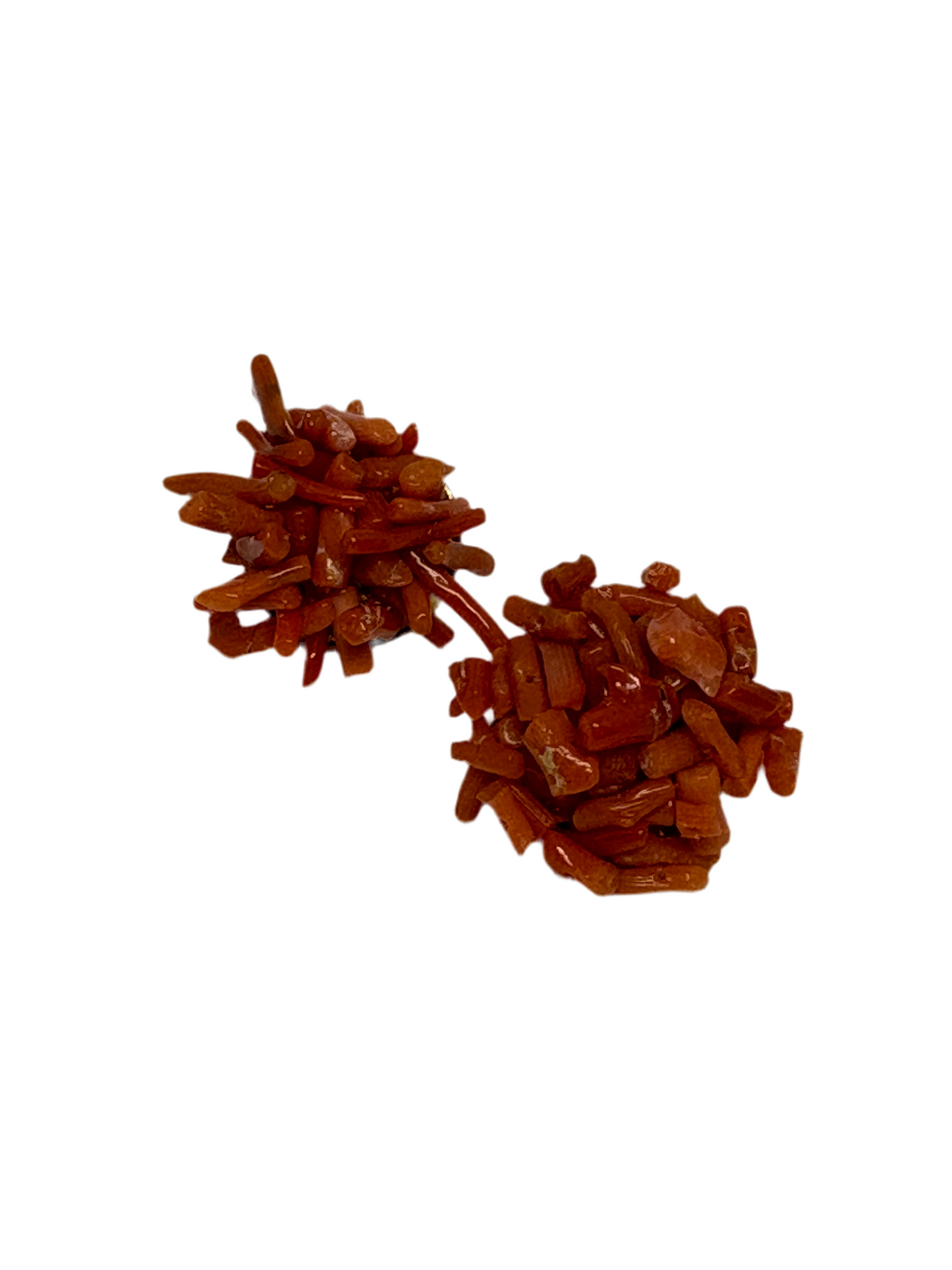 Orecchini in Corallo Antico