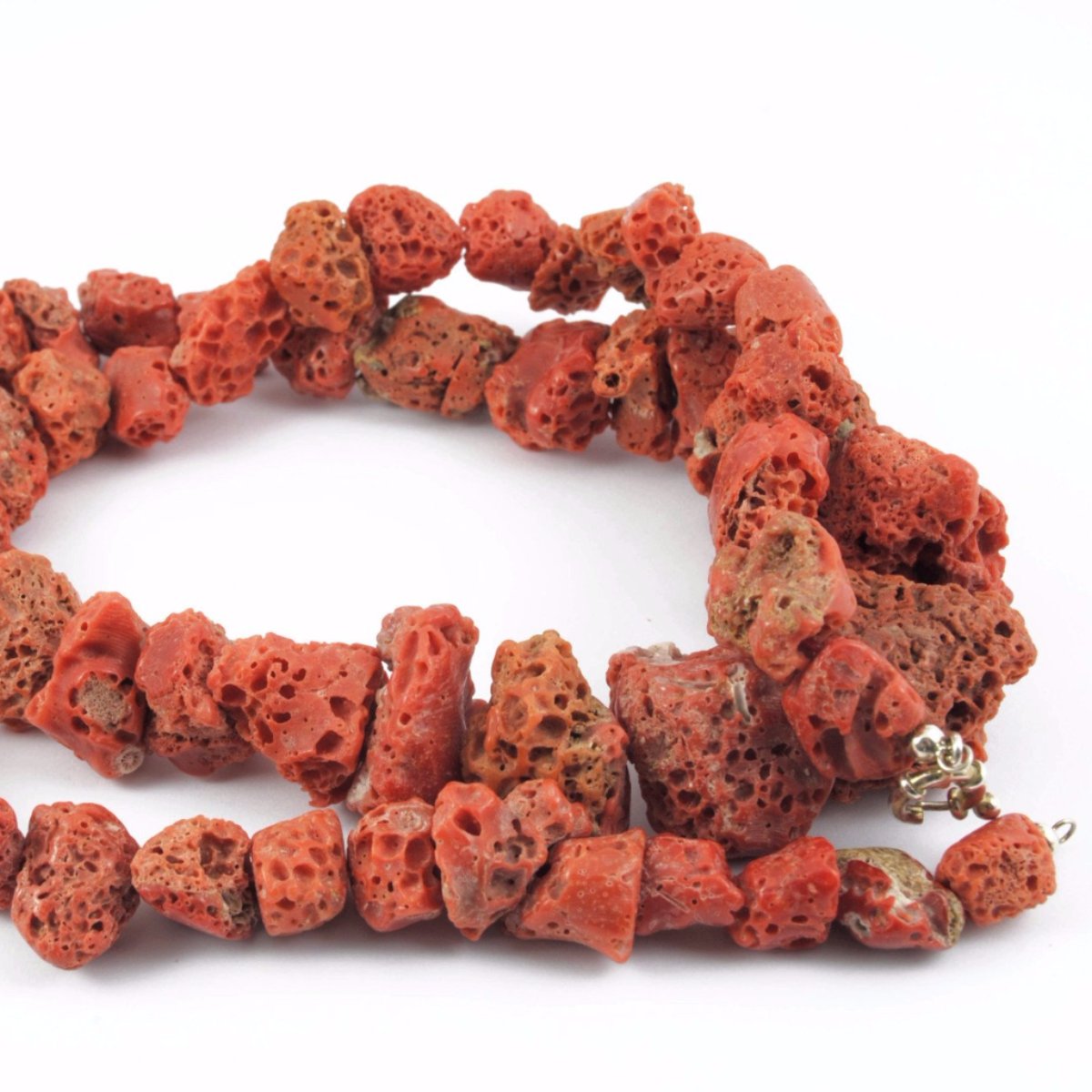 Collana in Corallo Naturale Multiforme