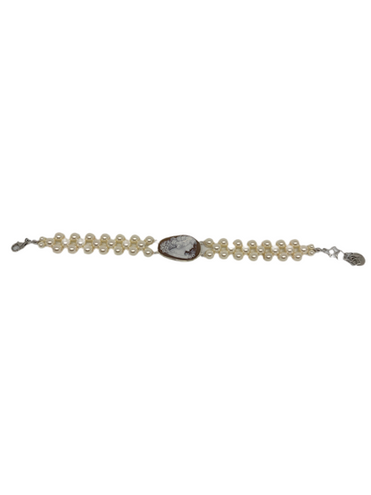 Bracciale in Cammeo Artistico Profilo di Donna