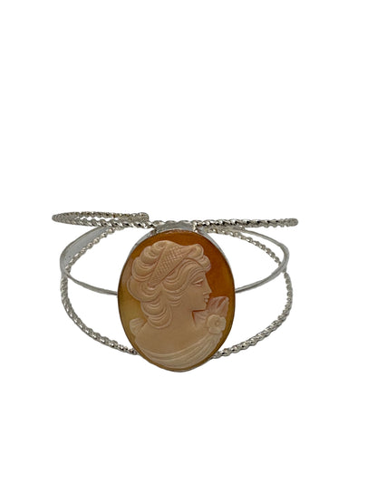 Bracciale in Cammeo "Schiava" incisione Profilo di Donna