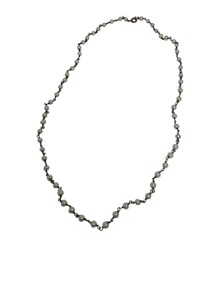 Collana in Perline e Argento