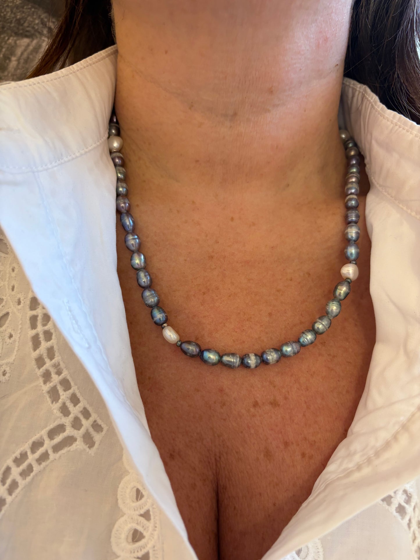 Collana di Perle Colorate