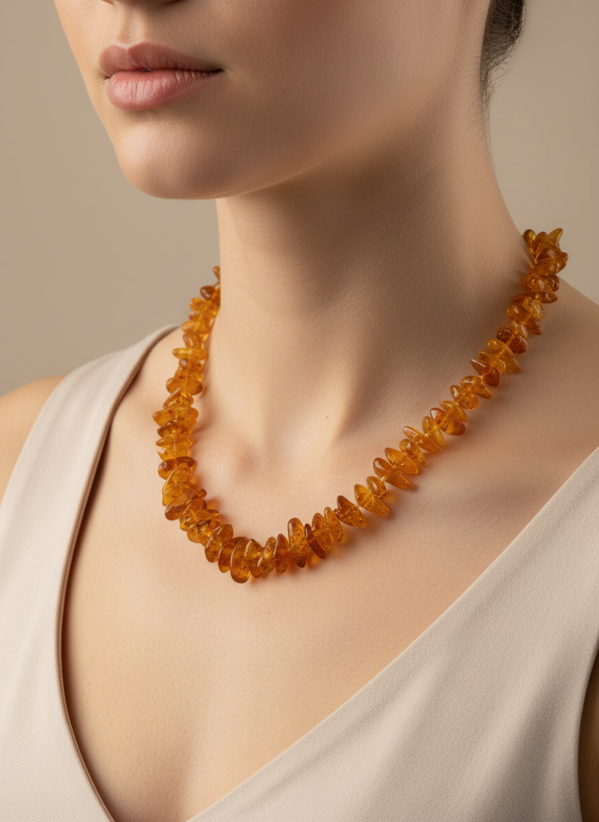 Collana in Ambra